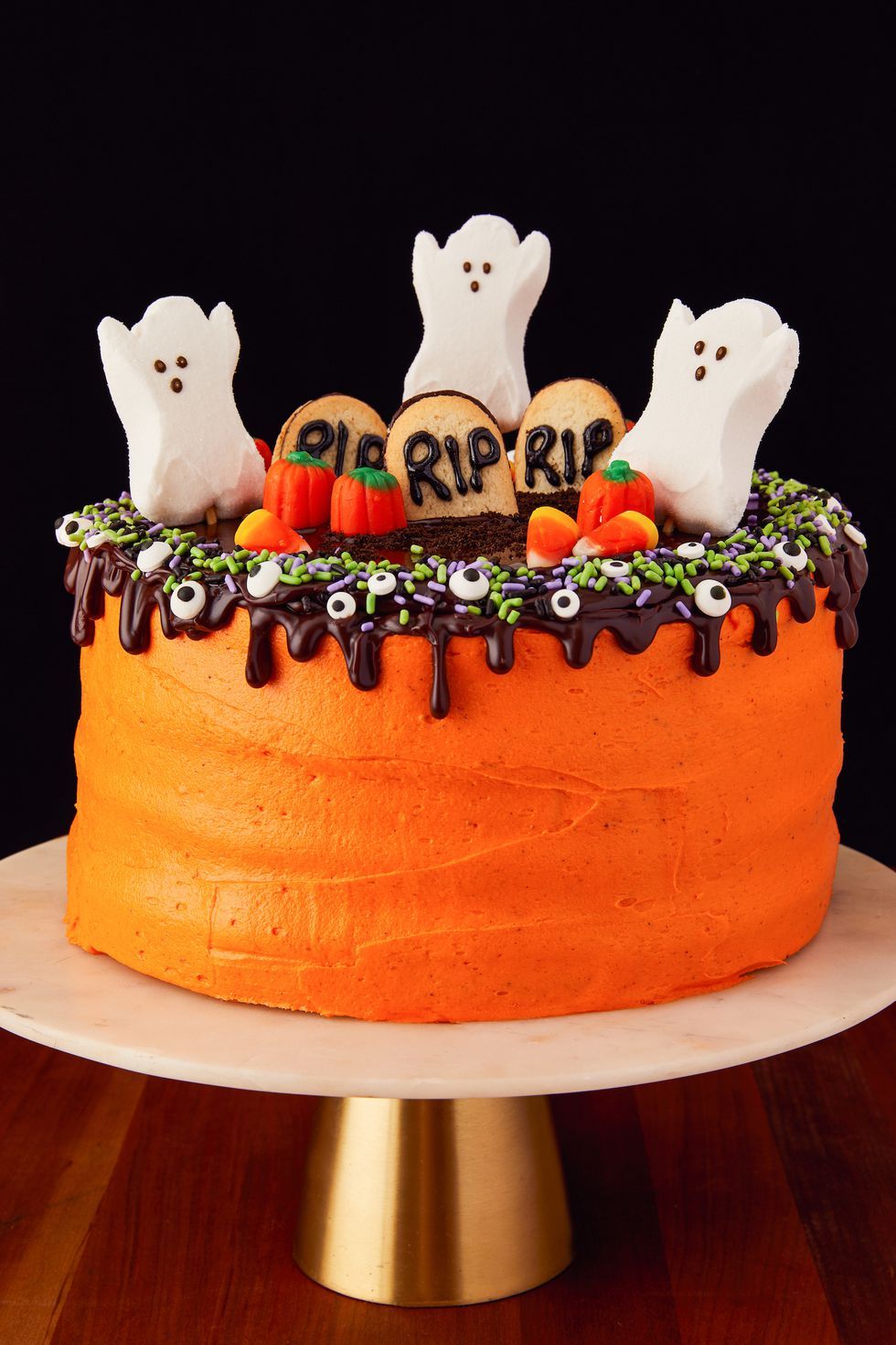 100+ Cute Halloween Cake Ideas : Candy Corn, Ghost & Pumpkins