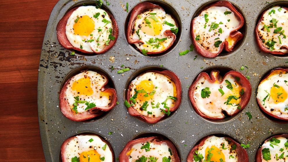 preview for Ham & Cheese Egg Cups Are A Low-Carb Dream Come True