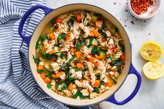 healthy chicken noodle soup