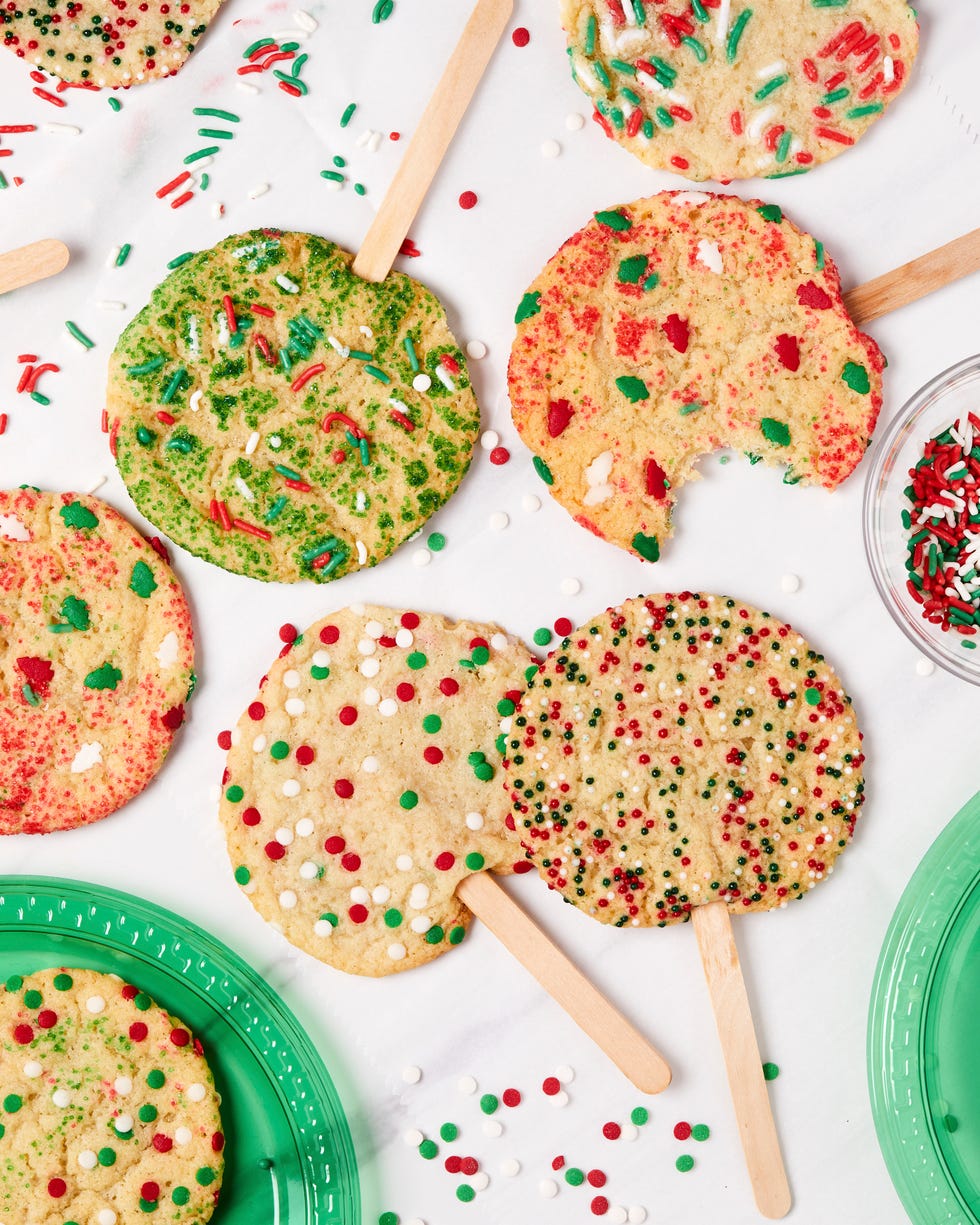 holiday cookie pops