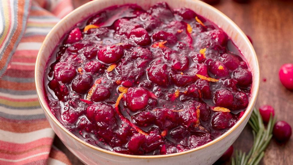This homemade cranberry sauce is so much better than the canned stuff on Thanksgiving.
