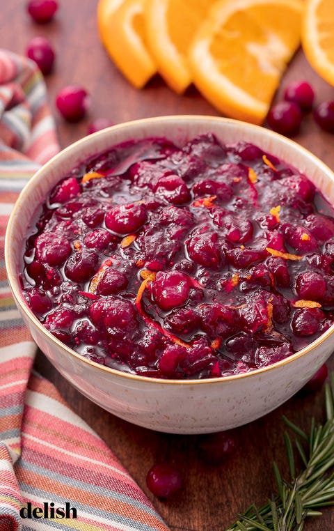 homemade cranberry sauce pin