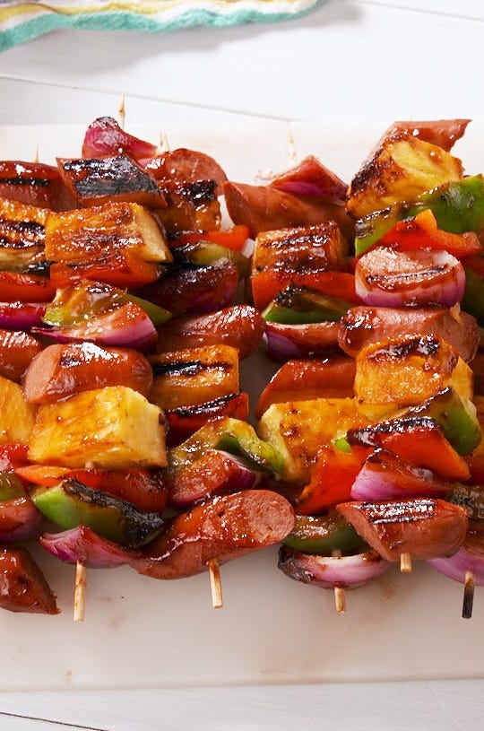 hot dog skewers