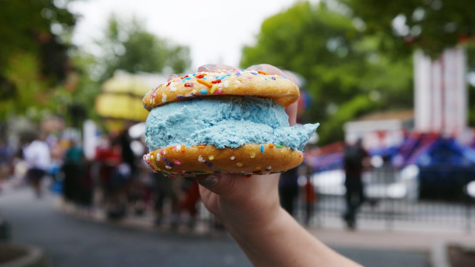 Food, Sprinkles, Cuisine, Dish, Baked goods, Doughnut, Dessert, Vacation, Finger food, 