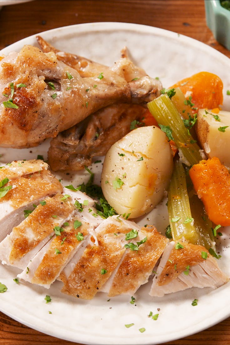 instant pot chicken pot roast