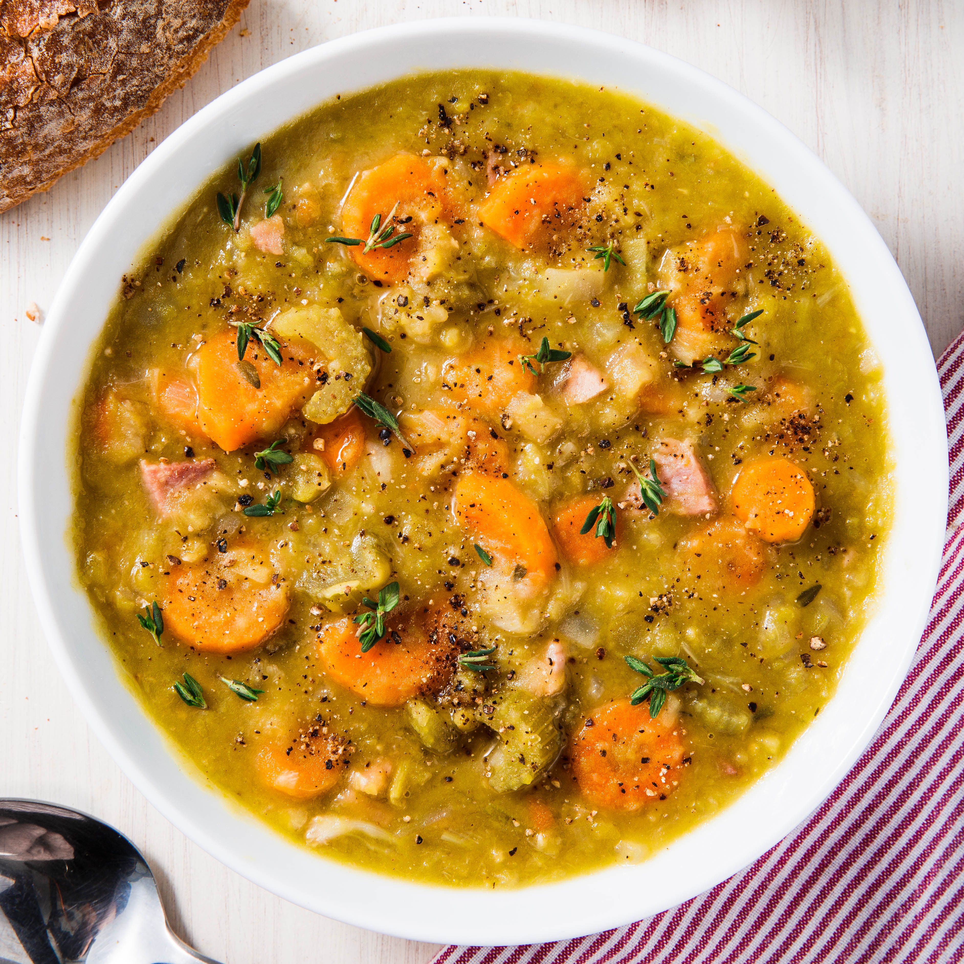 Instant Pot Split Pea & Chorizo Soup