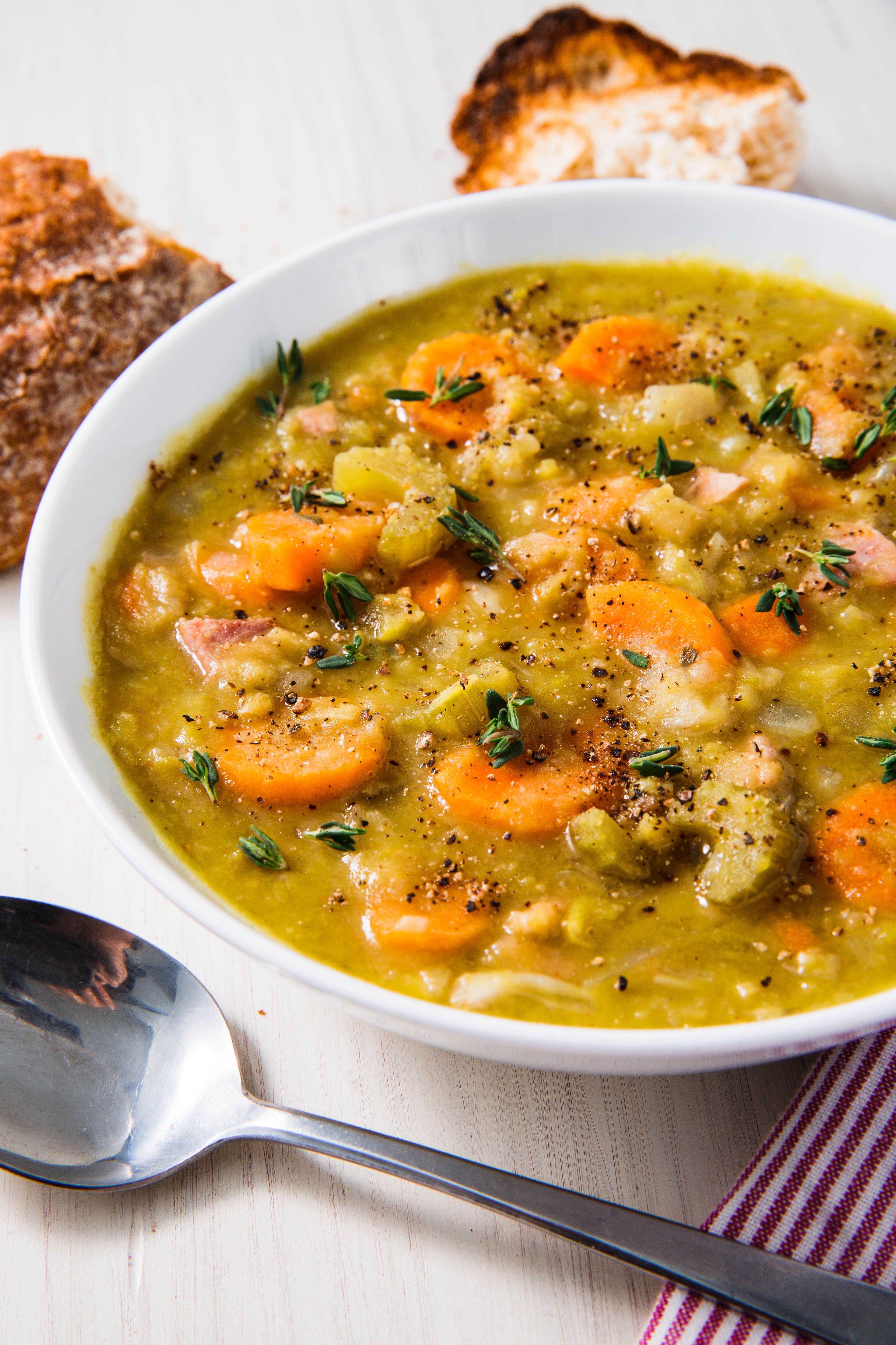 Split Pea Soup in Instant Pot – Healthy Gourmet Kitchen