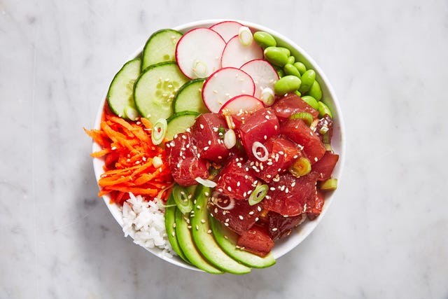 ahi poke bowl