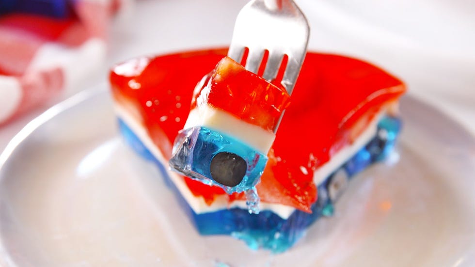 fourth of july vodka jello shots