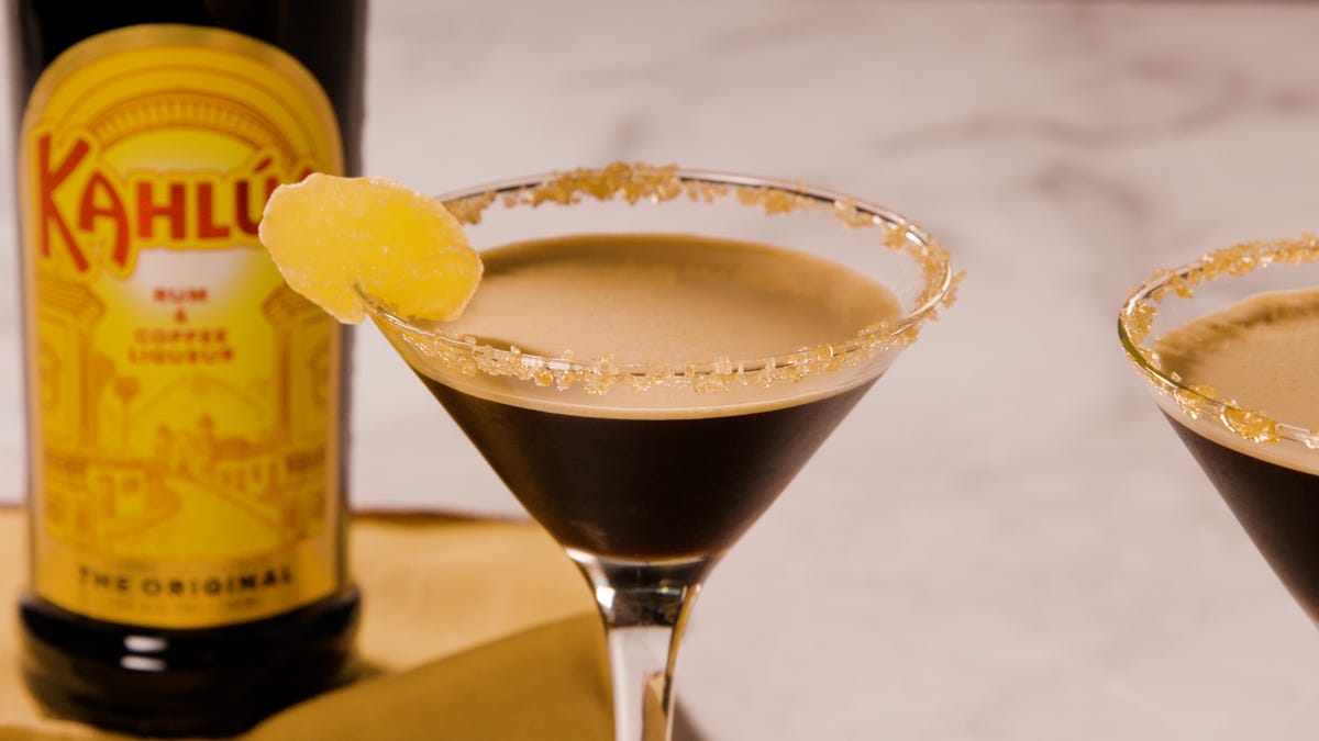 Espresso Martini Affogato Cocktail - The Boozy Ginger