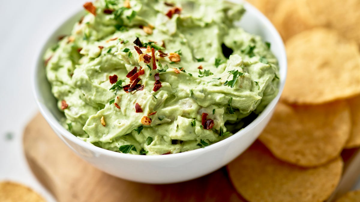 Video player poster image preview for This Avocado Spinach Artichoke Dip Will Slay Your Next Party