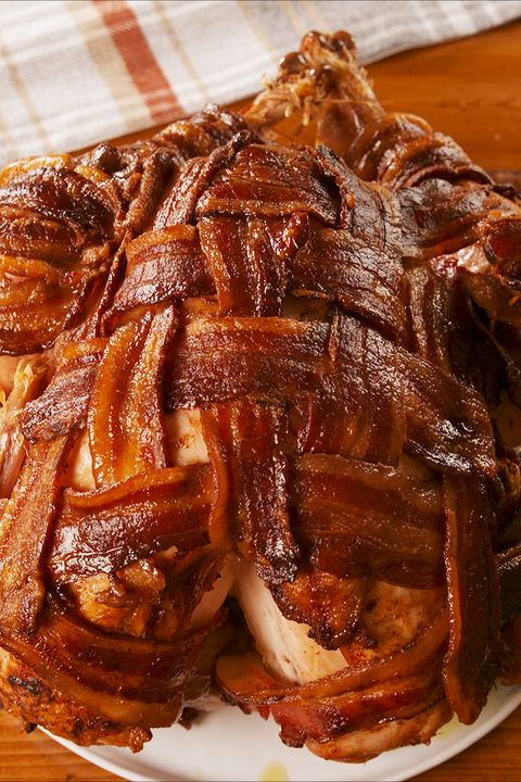 Bacon-Wrapped Turkey - Delish.com
