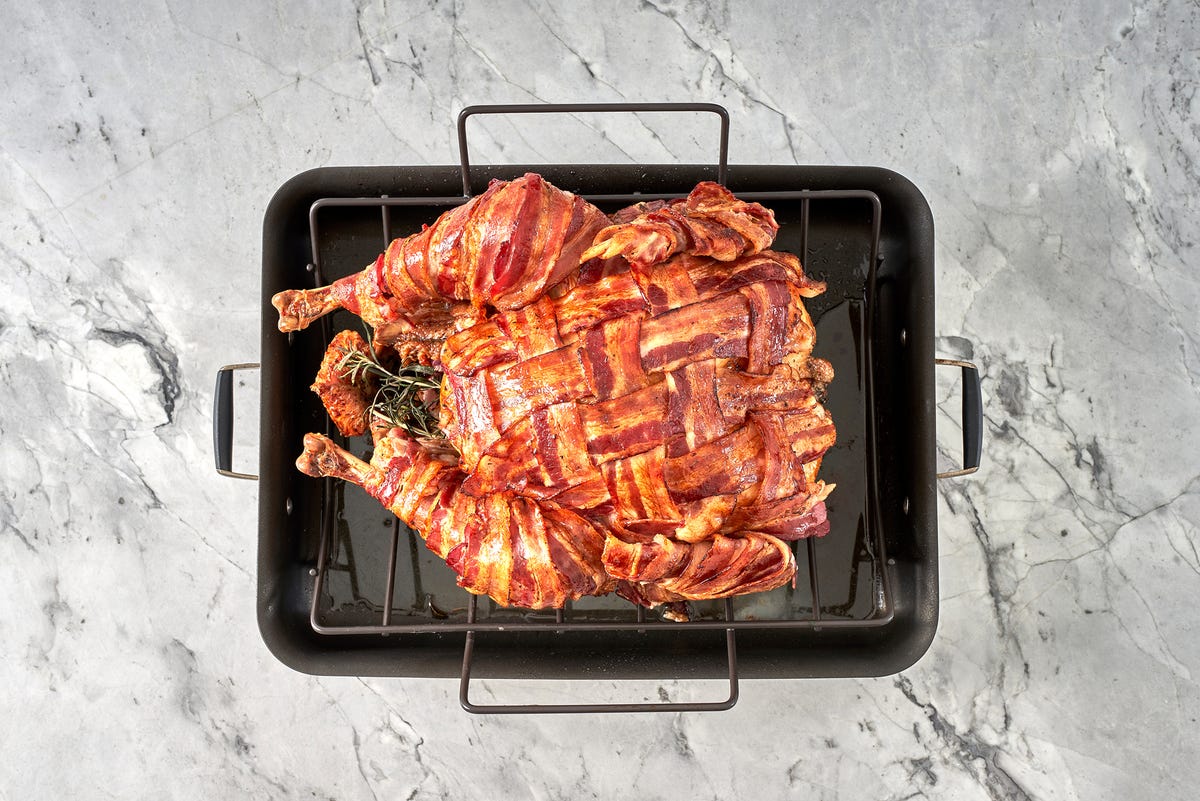 preview for You Should Be Serving Bacon-Wrapped Turkey This Thanksgiving