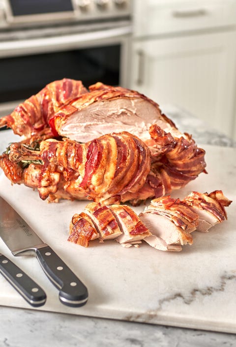 bacon wrapped turkey