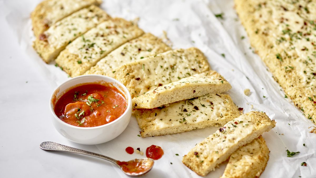 preview for Guilt-Free Cheesy Cauliflower Bread