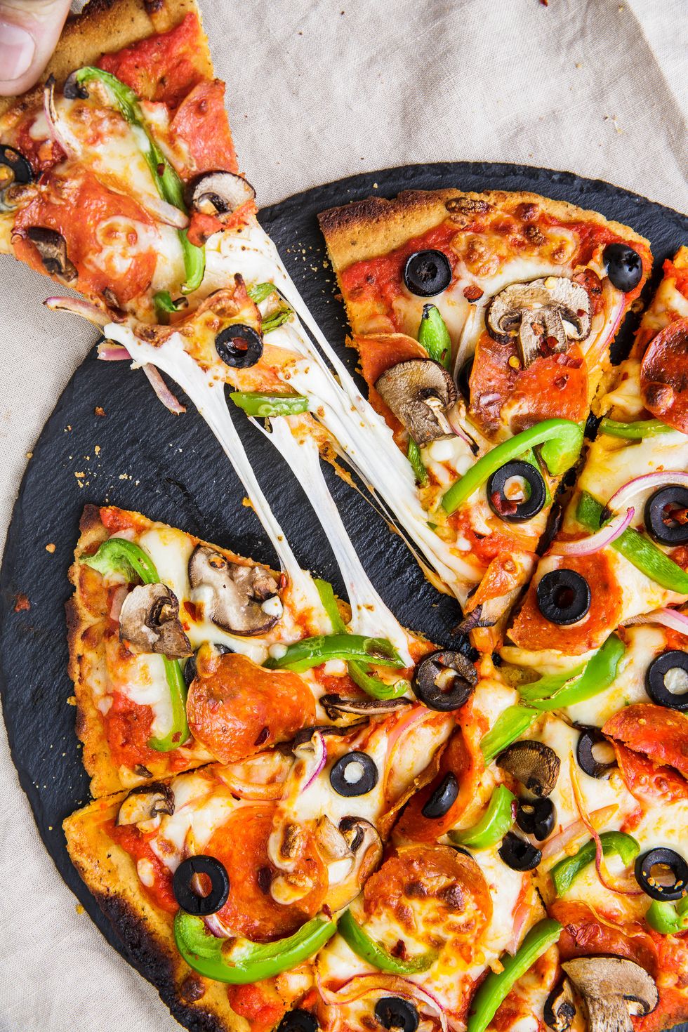 Paleo Pizza vertical — Delish.com