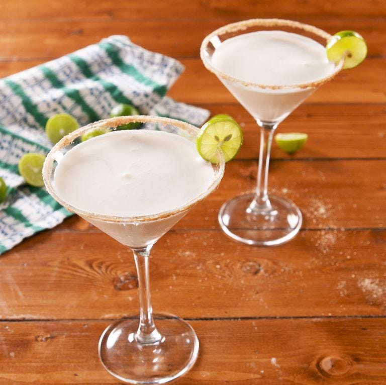 key lime pie martini delishcom
