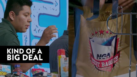 preview for A Grocery Bagging Competition Exists — And It's Strangely Intense