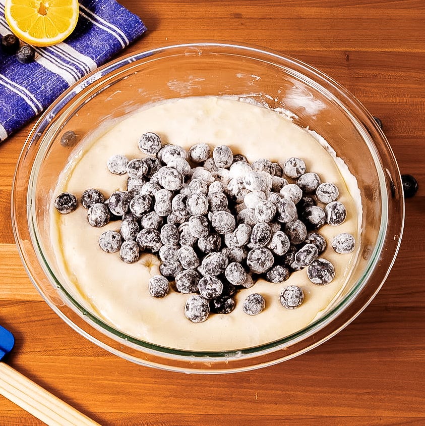 lemon blueberry cake