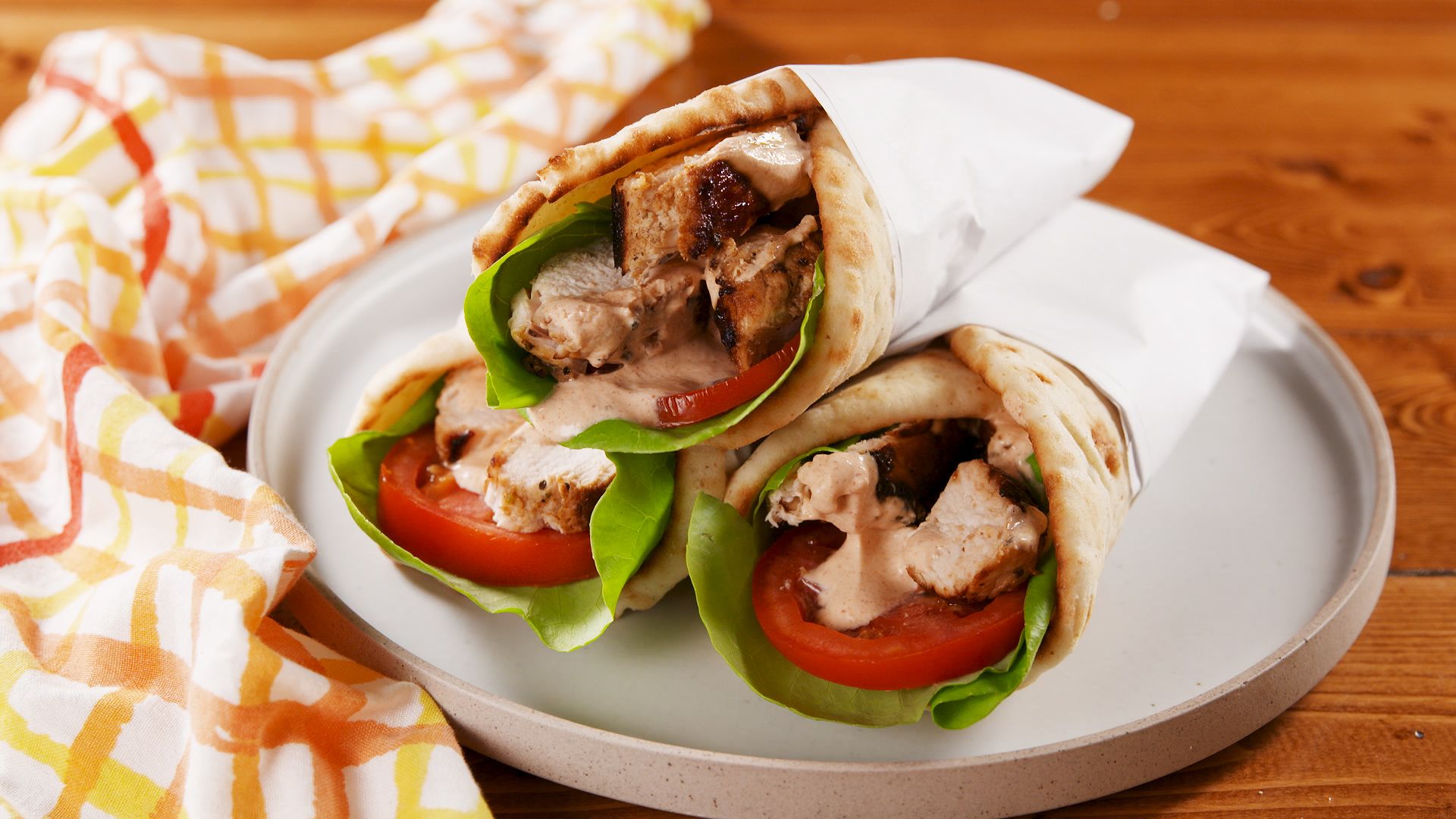 Best Lemon Chicken Wraps Recipe How To Make Lemon Chicken Wraps