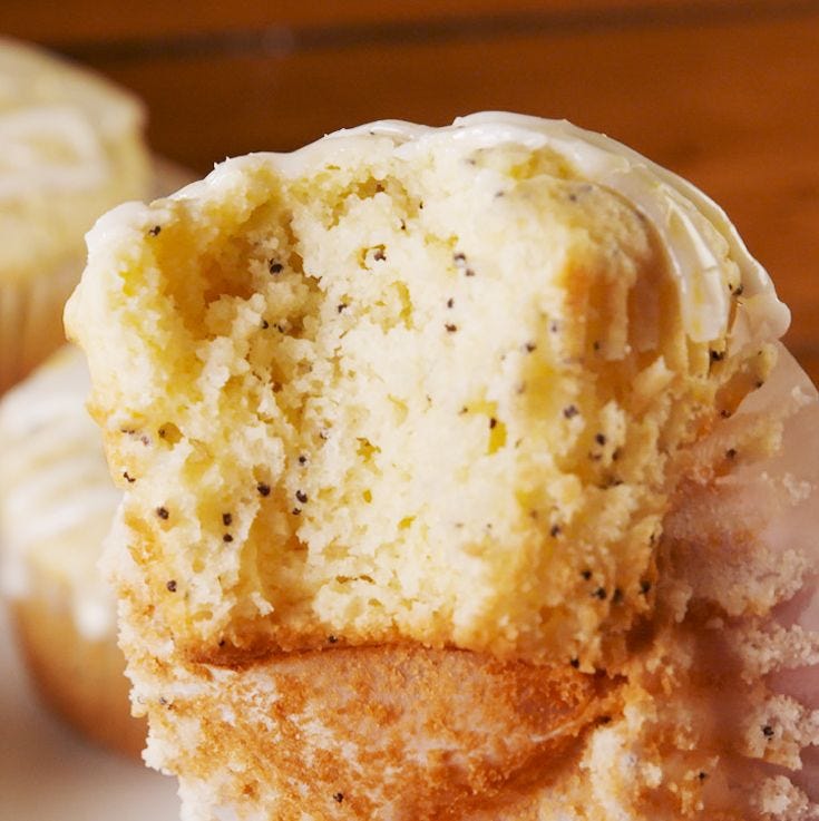 lemon poppy seed muffins