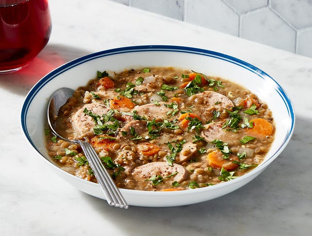 sausage lentil soup sausage lentil soup