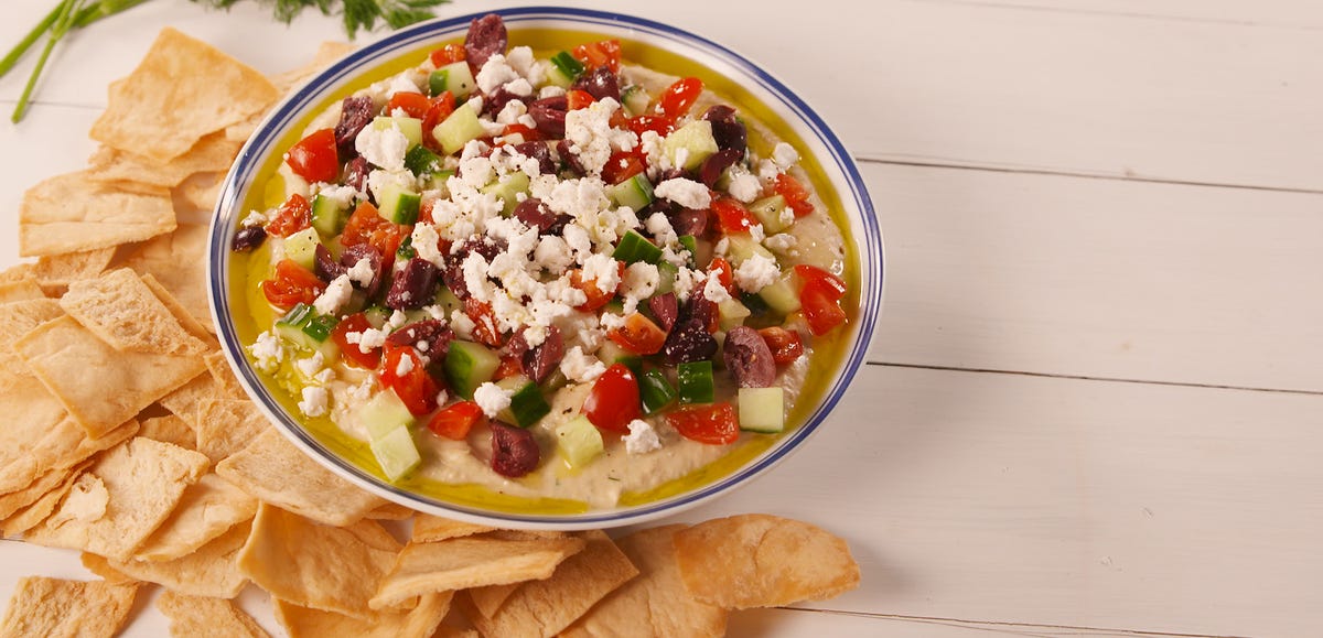 Video player poster image preview for This Greek Hummus Is Loaded With Flavor