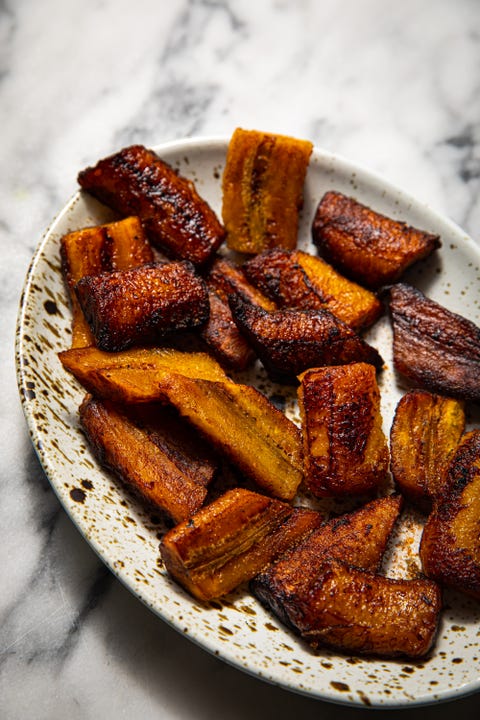 maduros fried plantains