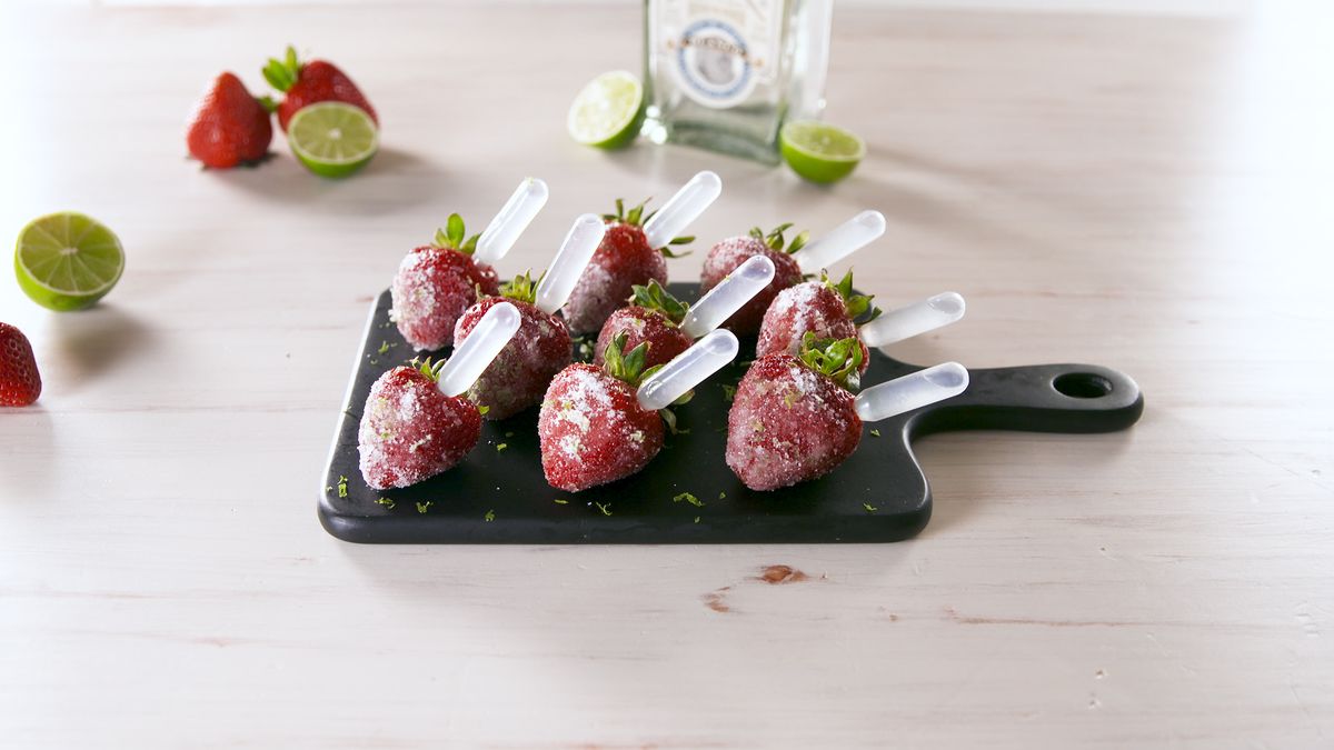 preview for These Margarita Strawberries Are The Perfect Party Starter