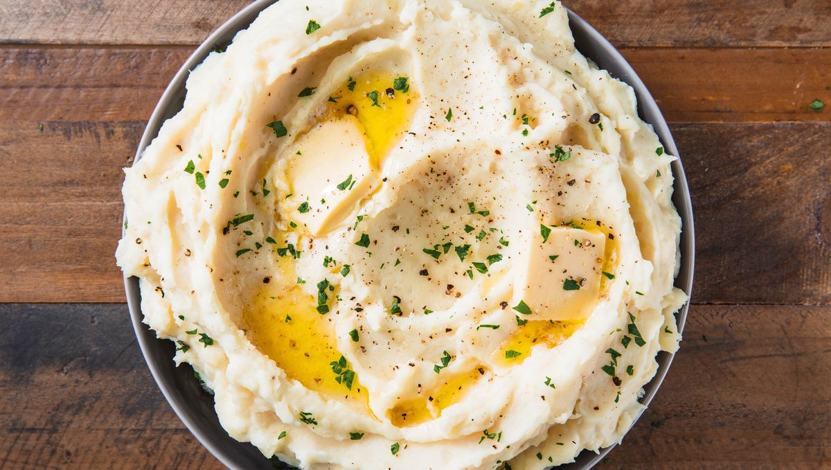 preview for These Perfect Mashed Potatoes are the Only Recipe You Need for Creamy, Dreamy Mashed Spuds.