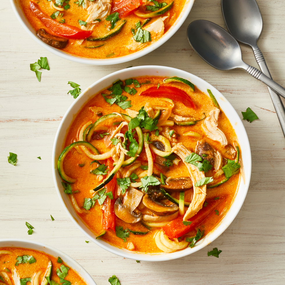 coconut zoodle soup delishcom
