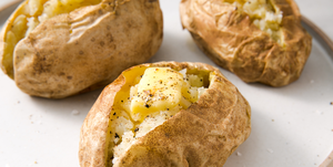 Microwave Baked Potato - Delish.com