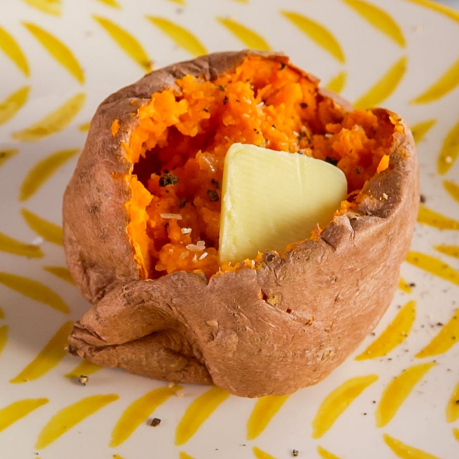how to microwave a sweet potato sbs