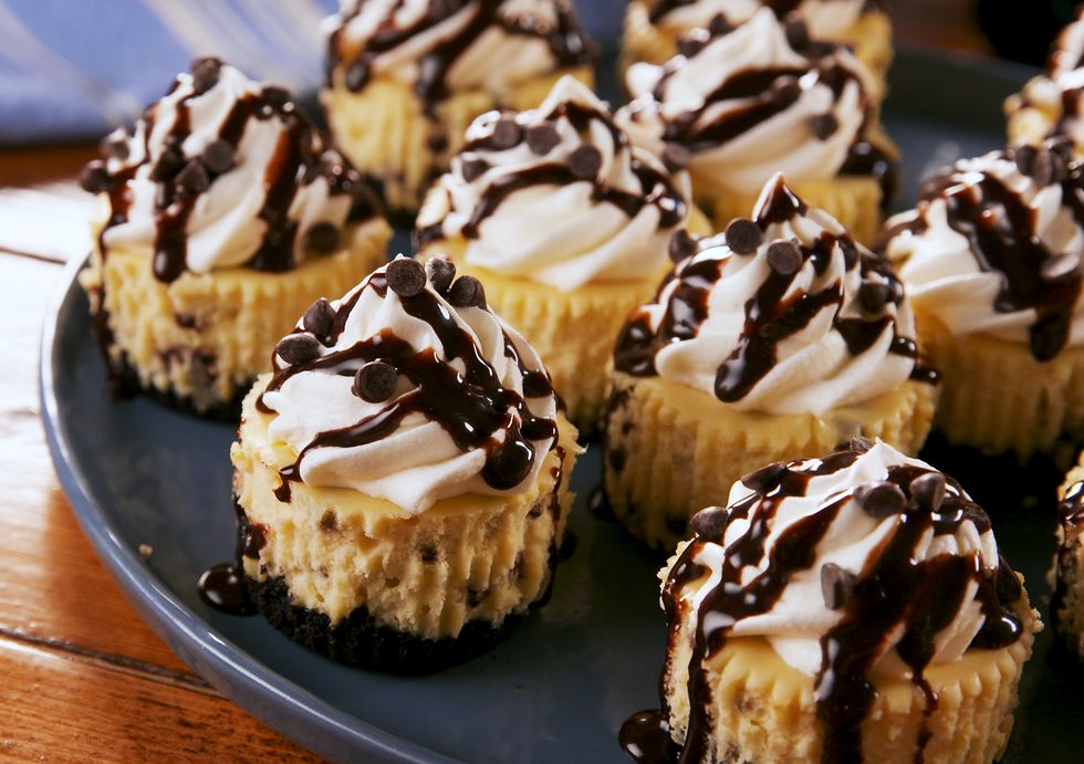Mini Bailey's Cheesecakes - Delish.com