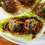 Mongolian Meatball Cabbage Cups