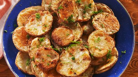 preview for These Oven Fried Pickle Potato Chips Are The Ultimate Snack Food