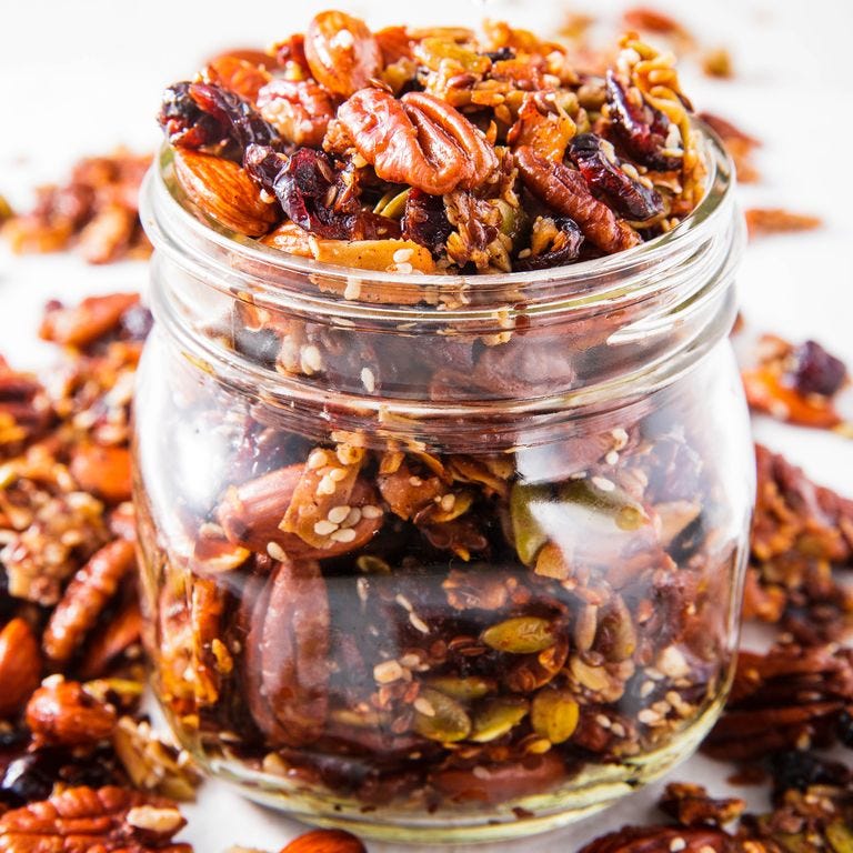 paleo granola square