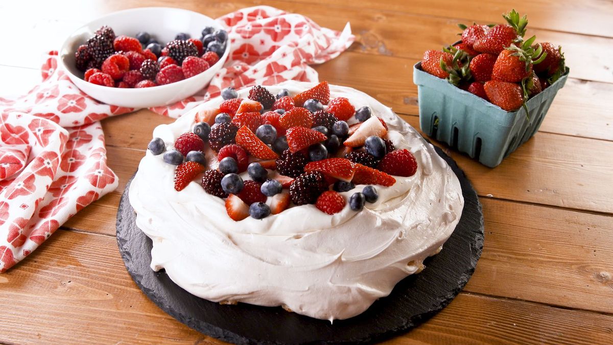 preview for Perfect Pavlova Is WAY Easier To Make Than You'd Think