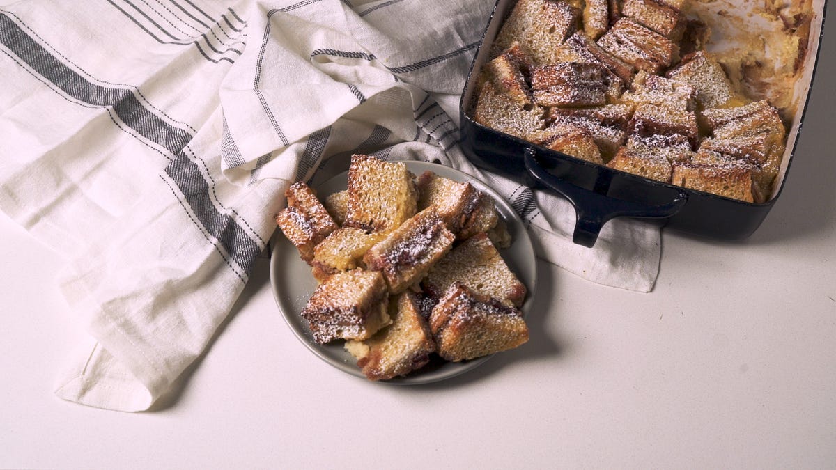 preview for PB&J Bread Pudding
