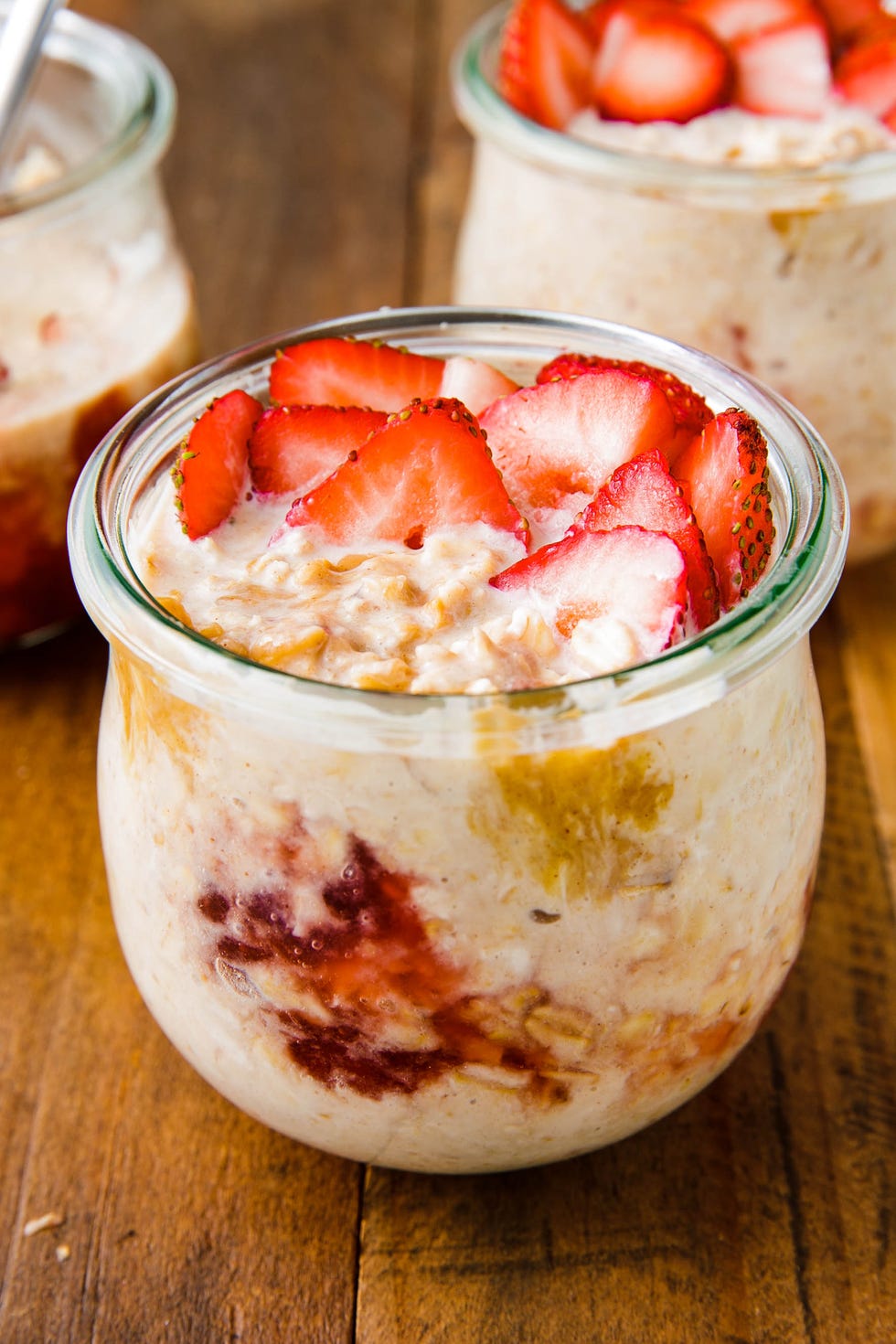 peanut butter overnight oats