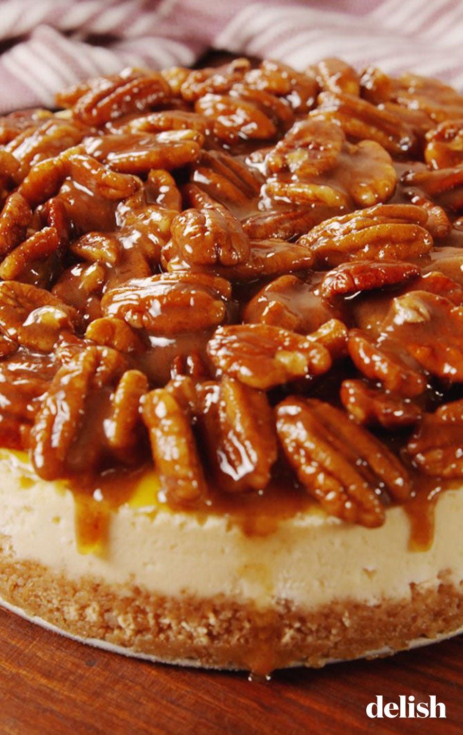 pecan pie cheesecake pin
