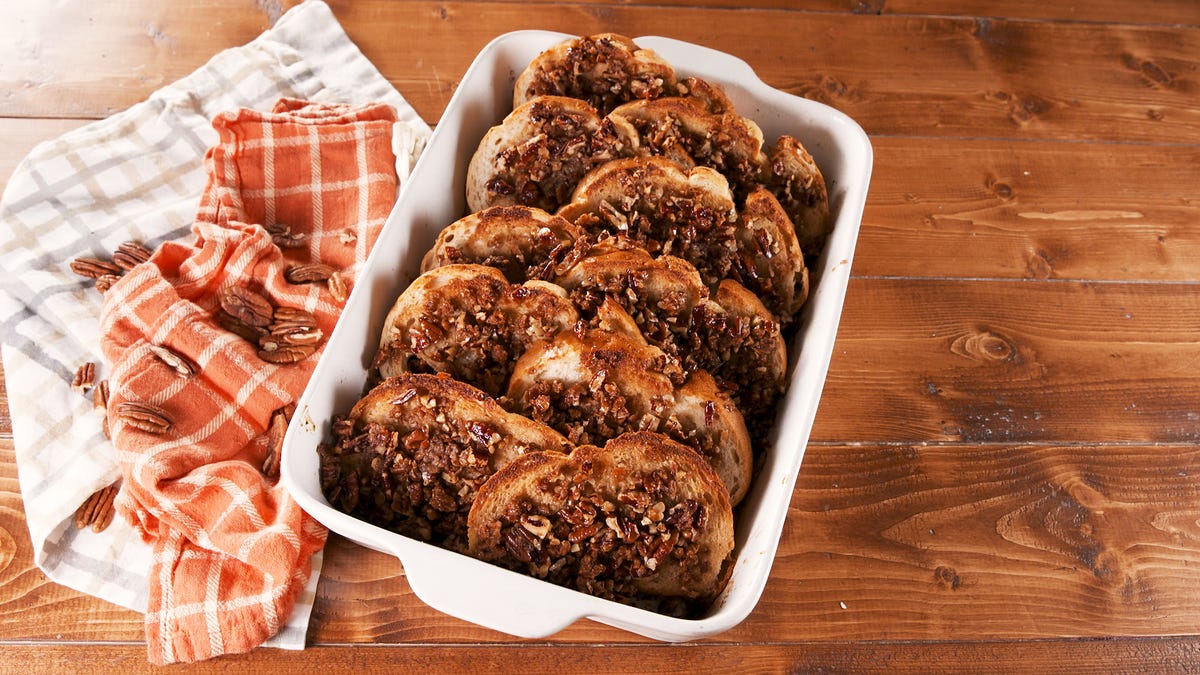 preview for Pecan Pie French Toast Lets You Have Dessert For Breakfast