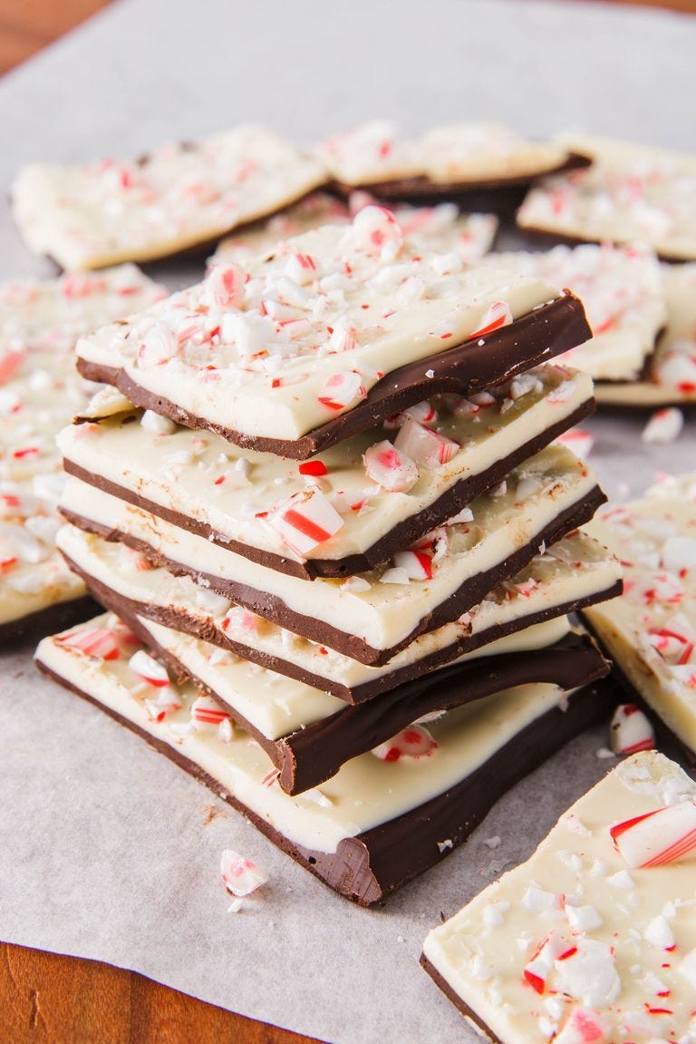 christmas candy  peppermint bark