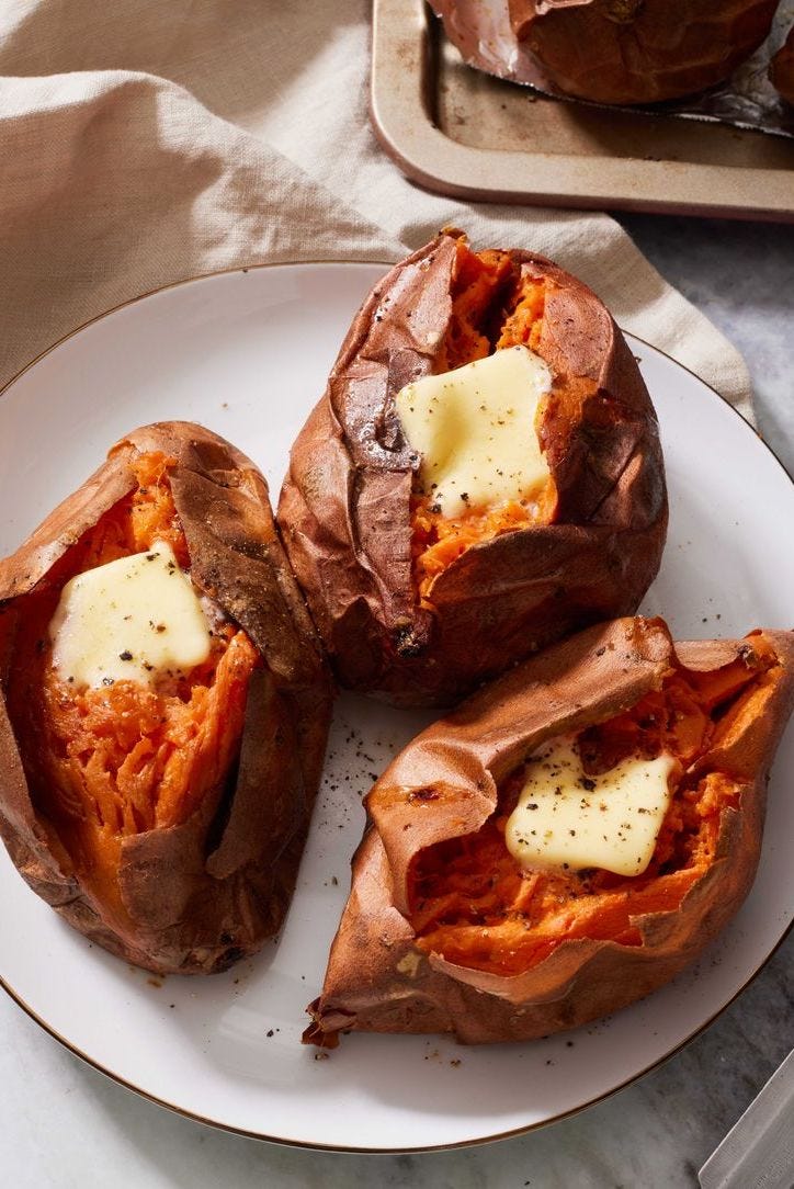 perfect baked sweet potato