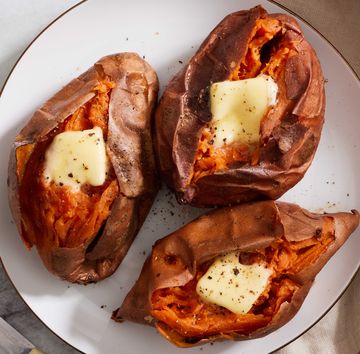perfect baked sweet potatoe