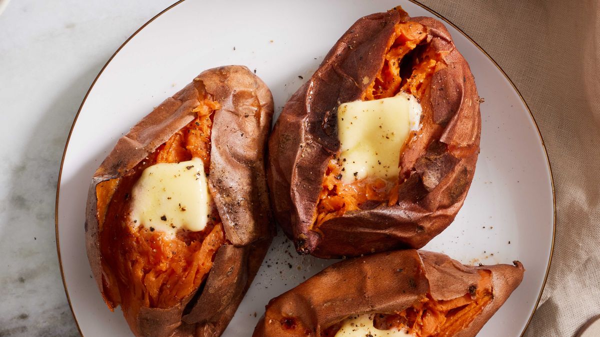 preview for Perfect Baked Sweet Potatoes Are Too Easy To Make