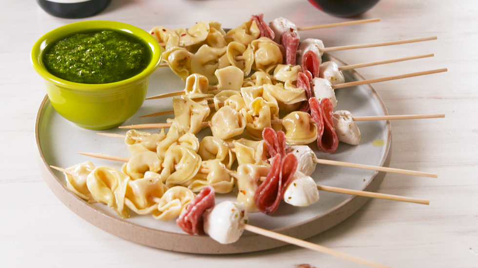 Tortellini Skewers horizontal