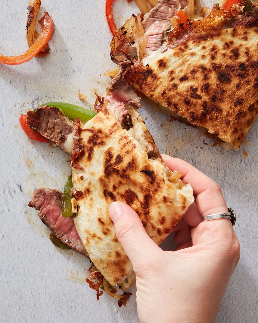 philly cheesesteak quesadilla