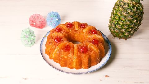 pineapple upside down bundt cake