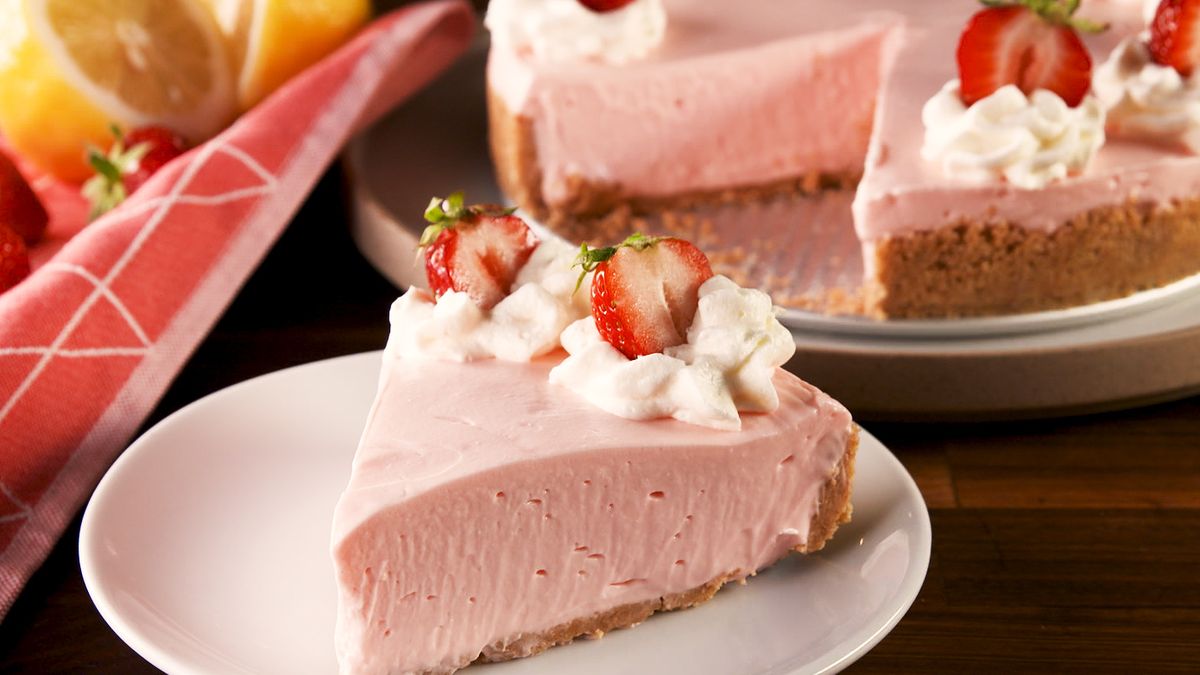 preview for No-Bake Pink Lemonade Cheesecake Is Tart-tastic!